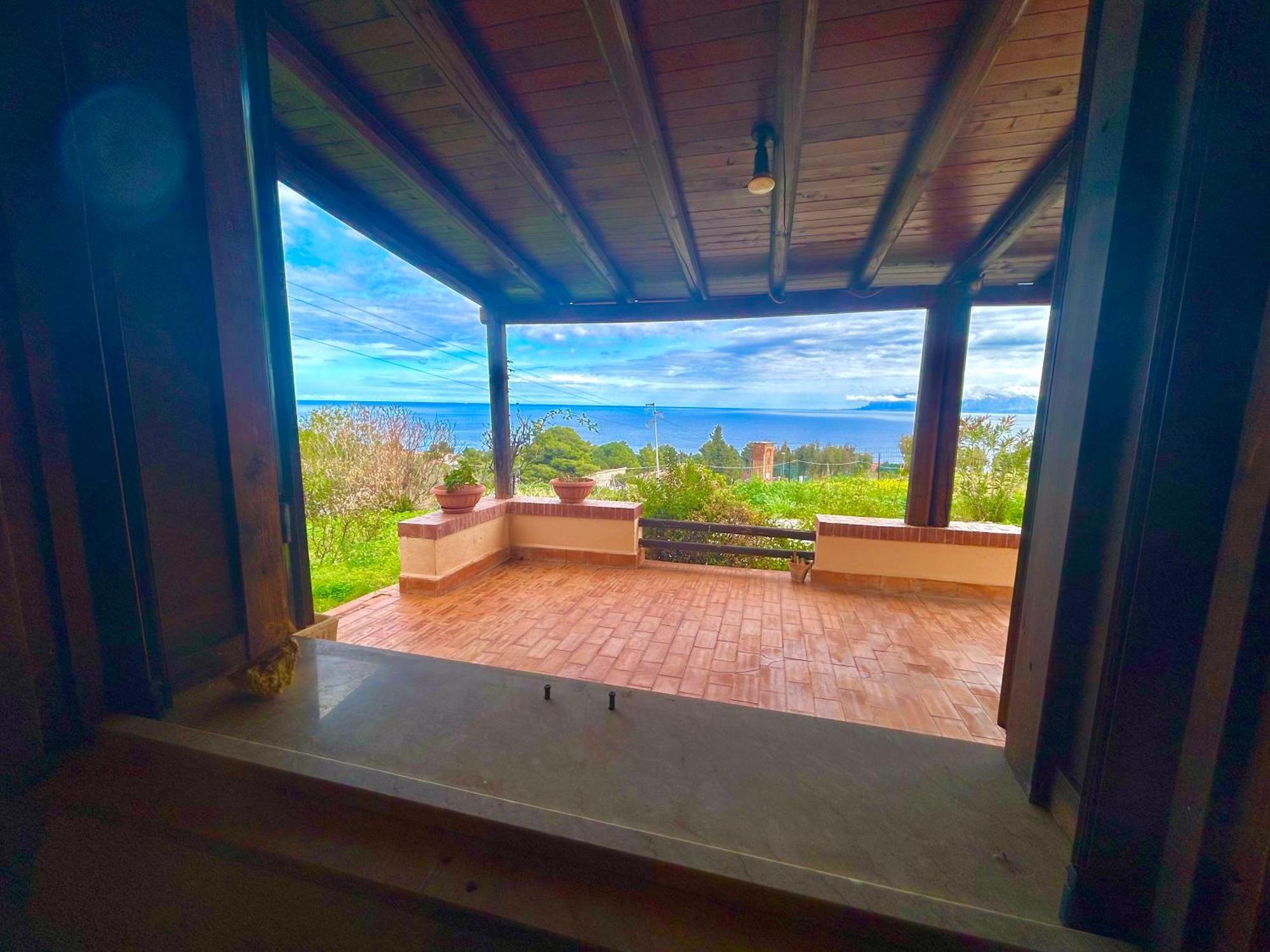 Villa La Terrazza Su Pispisa Castellammare del Golfo Exterior foto