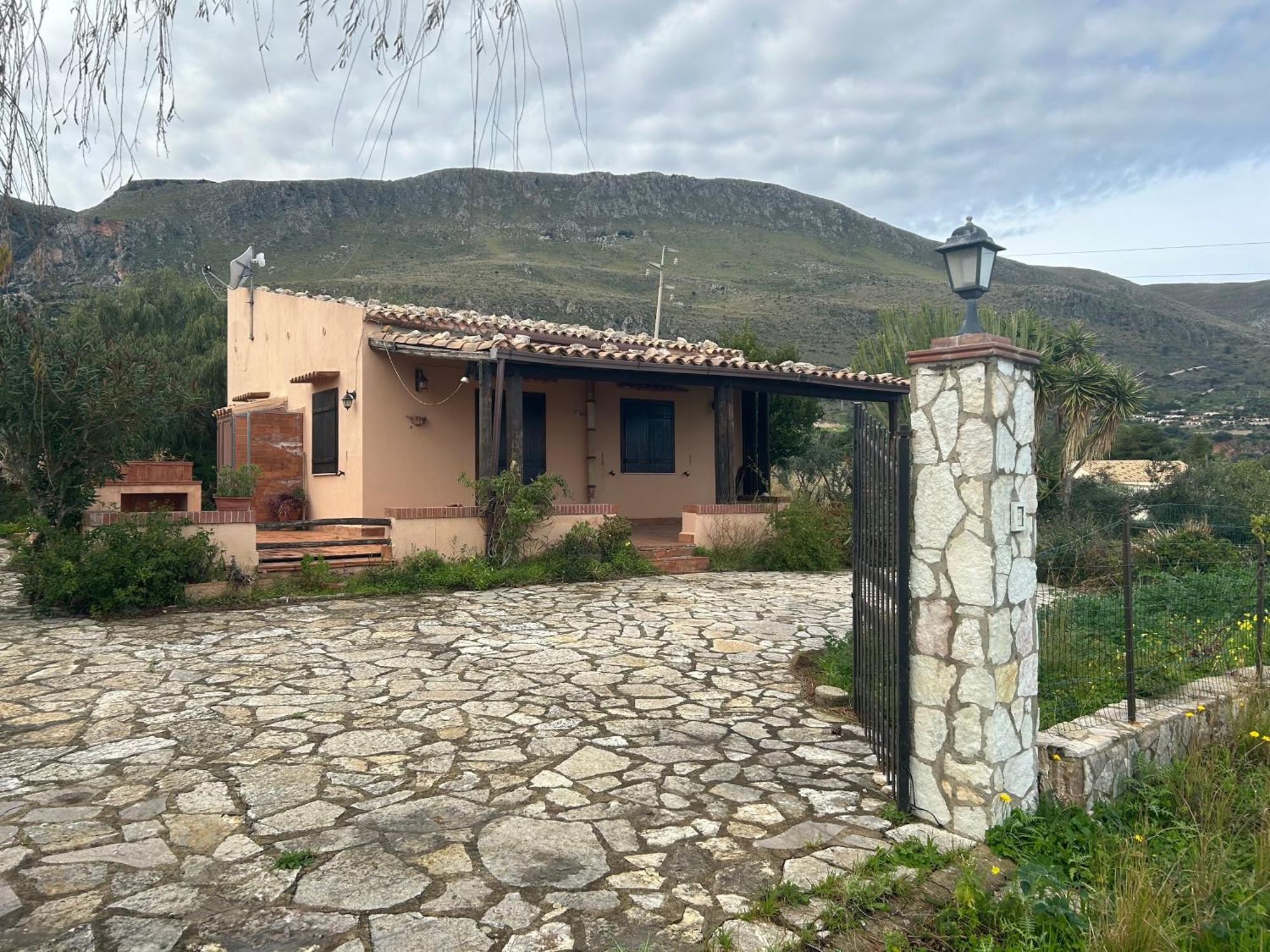 Villa La Terrazza Su Pispisa Castellammare del Golfo Exterior foto