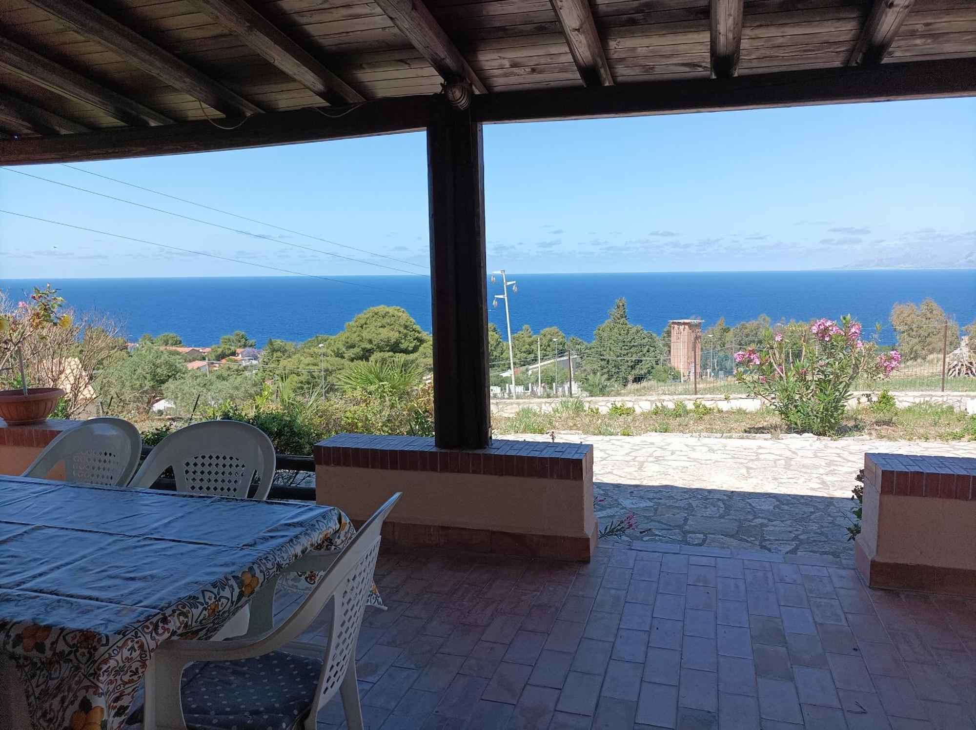 Villa La Terrazza Su Pispisa Castellammare del Golfo Exterior foto